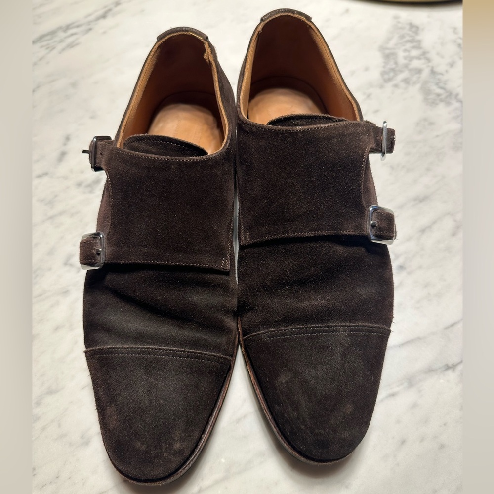 Meermin Monkstraps Espresso Loafers- Men 6.5